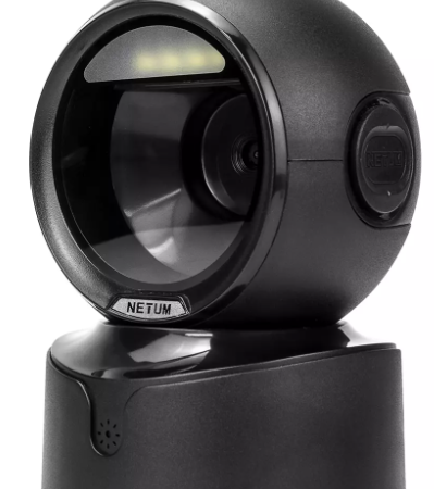 LECTOR DE CODIGO DE BARRAS OMNIDIRECCIONAL 1D/2D NETUM